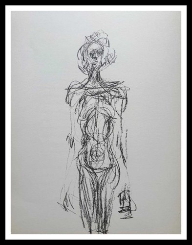 Alberto giacometti nu - alberto, :