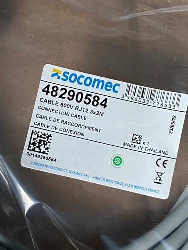 48290584 socomec câble rj12 - -,