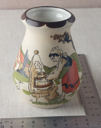 Ancien petit vase - , grès