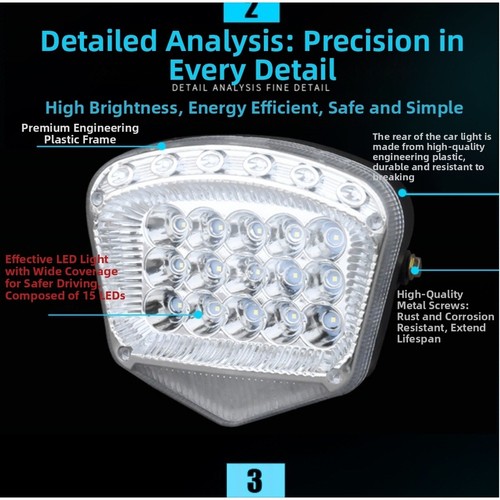 Phare led double - phare, faisceau
