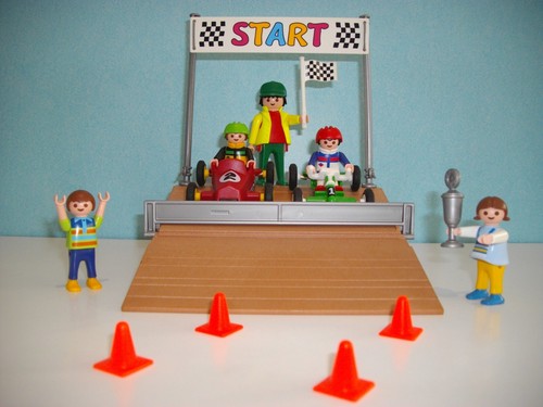 Playmobil course des - playmobil,