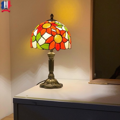 Lampe table chevet motif - lampe,
