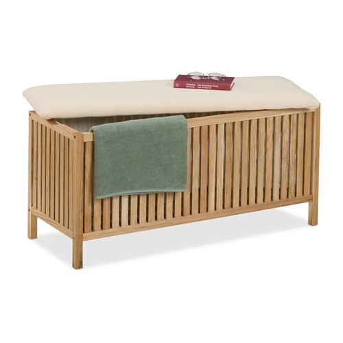 Meuble linge banc rangement - meuble,