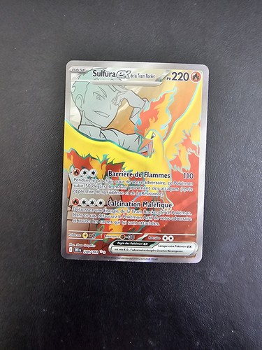 Carte pokémon sulfura de - carte,