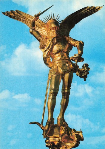 Mont saint michel statue - mont,