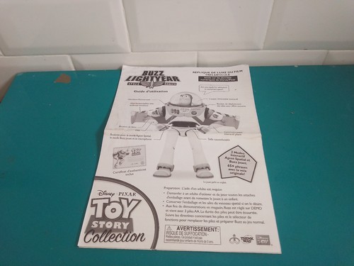 Notice guide pour toy story - notice,