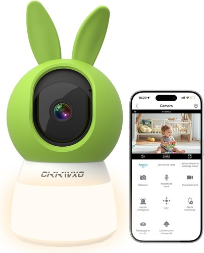 Babyphone avec caméra - caméra, et