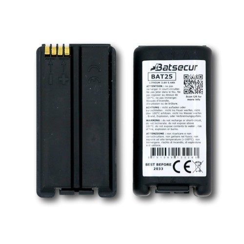 Pack piles alarme bat25 - pack, 2