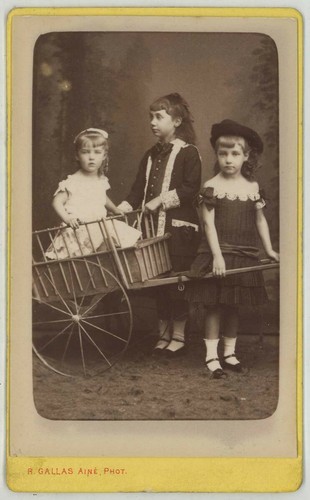 Cdv 1880 gallas - 1880-90,