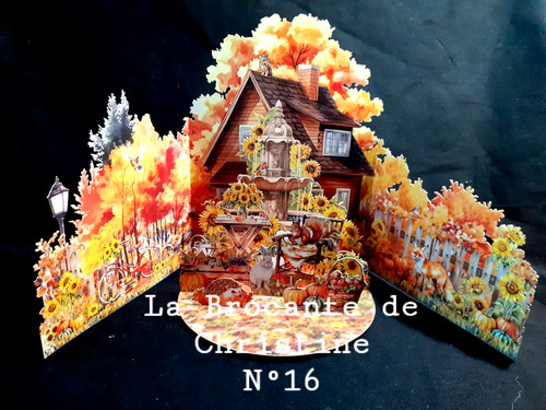 Carte fantaisie pop - fantaisie, up