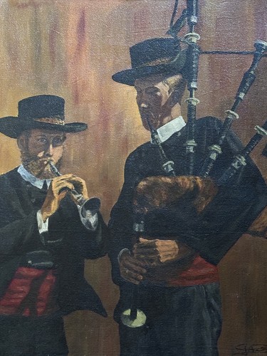 Tableau ancien portrait - , de