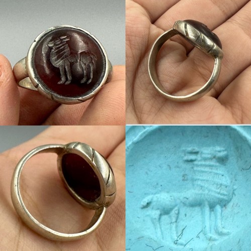 Ancienne bague romaine - , en