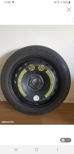 Roue secours galette - roue, de
