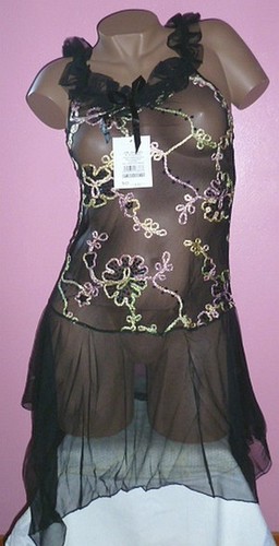 Nuisette longue fantaisie - nuisette,
