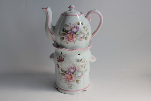 Ancienne tisanière porcelaine - tisanière,