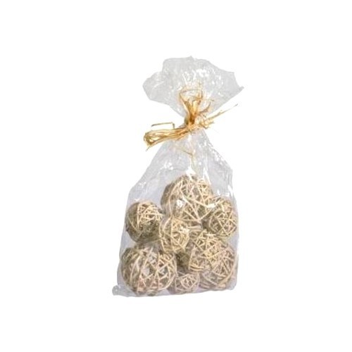 Boules rotin naturel - en,