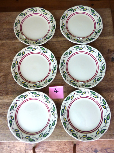 Rare série assiettes - rare, de