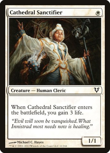 Cathedral sanctifier foil - cathedral,