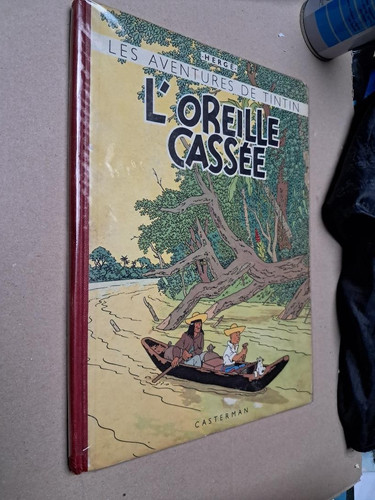 Tintin oreille cassée - tintin,