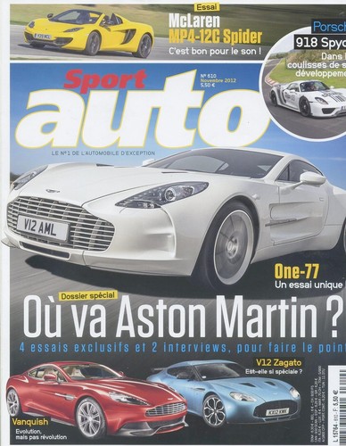 Sport auto 610 - auto, 12/2012