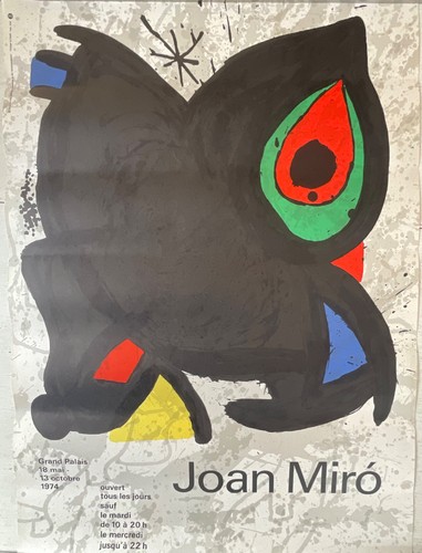 Joan miro affiche lithographie - miro,