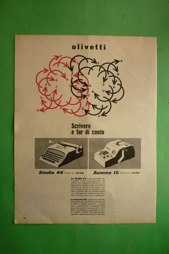 Olivetti studio summa 15 - studio, 44