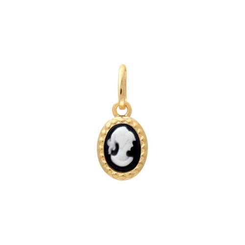 Petit pendentif camée fond - petit,