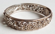 Bracelet en argent massif Vers