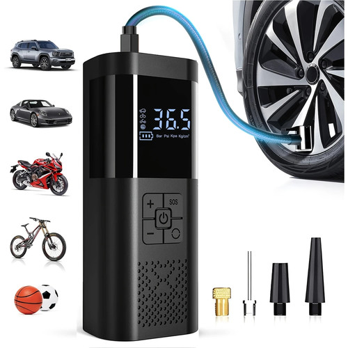 Cordless car air compressor - car,