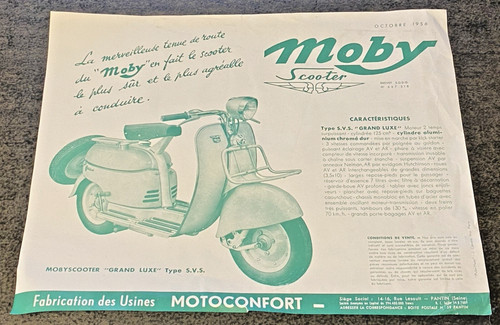 Brochure commerciale scooter - brochure,