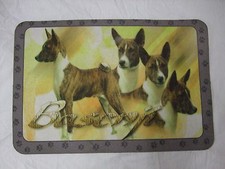 Tapis déco - chien  BASENJI