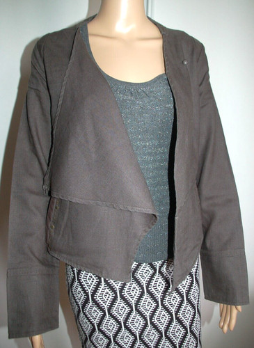 Veste cardigan lin classe