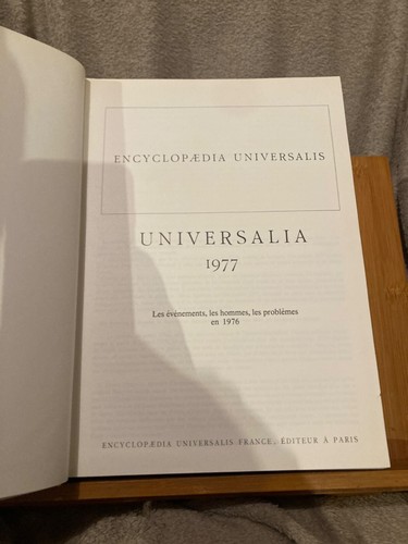 Encyclopaedia universalis - universalis,