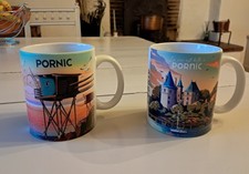 Lot De 2 Mugs PORNIC- Neufs