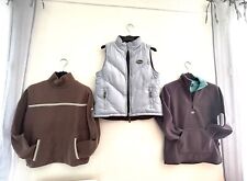 Lot (3 pièces) vêtements chauds : 1 Doudoune + 1 Pull + 1 Sweat Polaire – 10 ans
