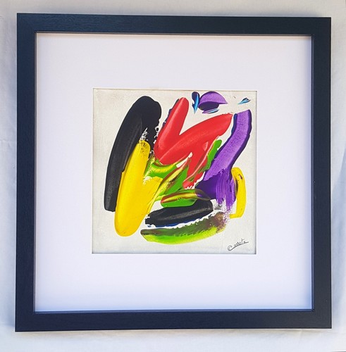 Toile tableau abstraction - tableau,