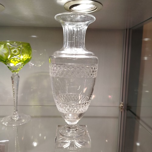Vase médicis cristal - en,