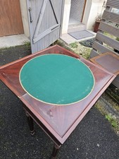 Table de jeux ancienne pliante