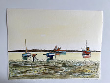 AQUARELLE ORIGINALE DE