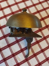 Ancienne sonnette de comptoir, de porte, table, magasin, boutique Timbre pendule