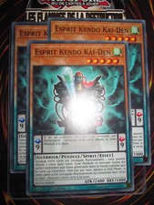 YU-GI-OH! COM PLAYSET (LOT DE 3) ESPRIT KENDO KAI-DEN FLOD-FR000 NEUF ED 1 FR