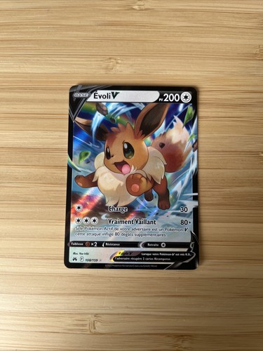 Carte pokémon evoli - carte,