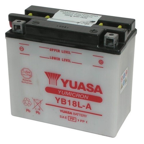 Batterie yuasa yb18l 12v - batterie,