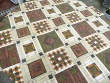 TISSU vintage en coton des