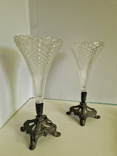 Vase cornet tulipe verre - vase,
