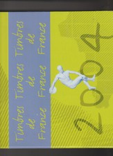 LE LIVRE DES TIMBRES FRANCE 2004 avec tous les timbres neufs