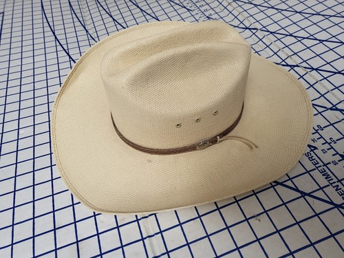Vtg resistol straw hat - vtg, 7x
