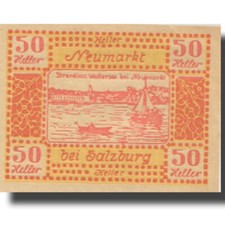 [#278062] Billet, Autriche, Salzburg, 50 Heller, voilier 1920-09-30, SPL, Mehl:F