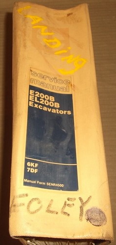 Cat caterpillar e200b el200b - caterpillar,