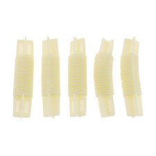 5 Pièces Coin Baie Fenêtre Rideau Pôle Coude Joint Connecteur Beige